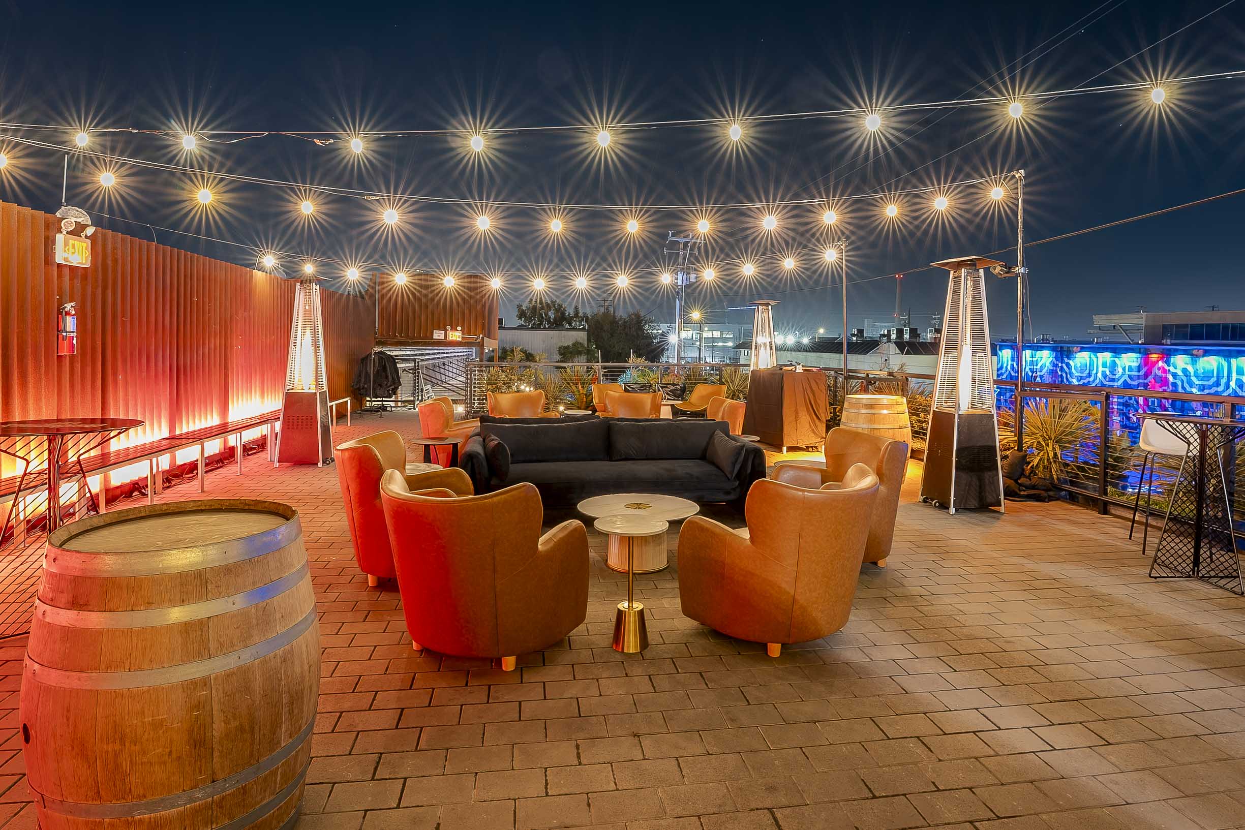 Outdoor spaces at The Midway San Francisco
