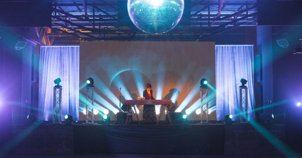 Thumbtack Disco Stage at Midway Event Space