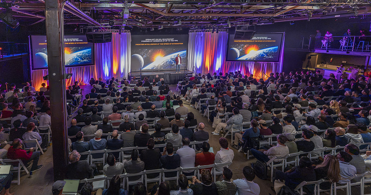 Mainstage at Cerebras Supernova at The Midway Event Space San Francisco
