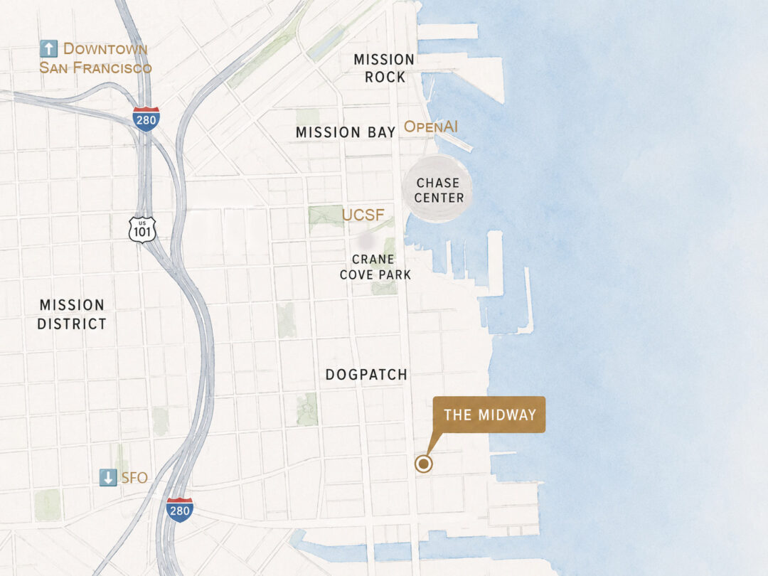 The Midway location in Dogpatch San Francisco