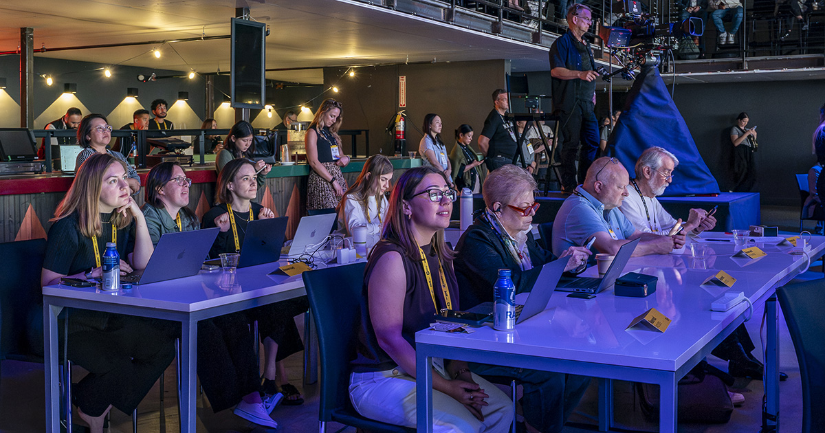 Miro Canvas Conference Attendees at The Midway San Francisco