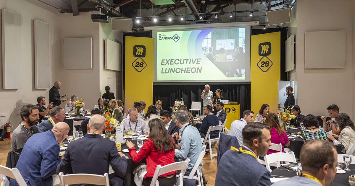 Miro Canvas Conference Event Campus San Francisco at The Midway - CarreSel Luncheon
