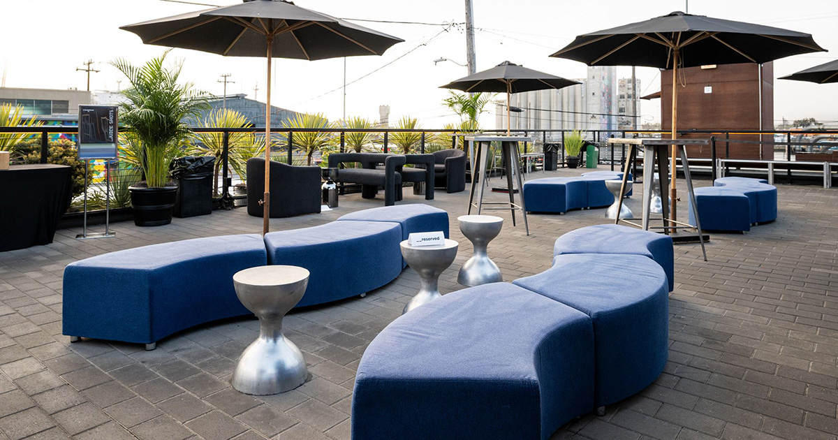 Outdoor Rooftop Observatory Lounge at Modal Runtime