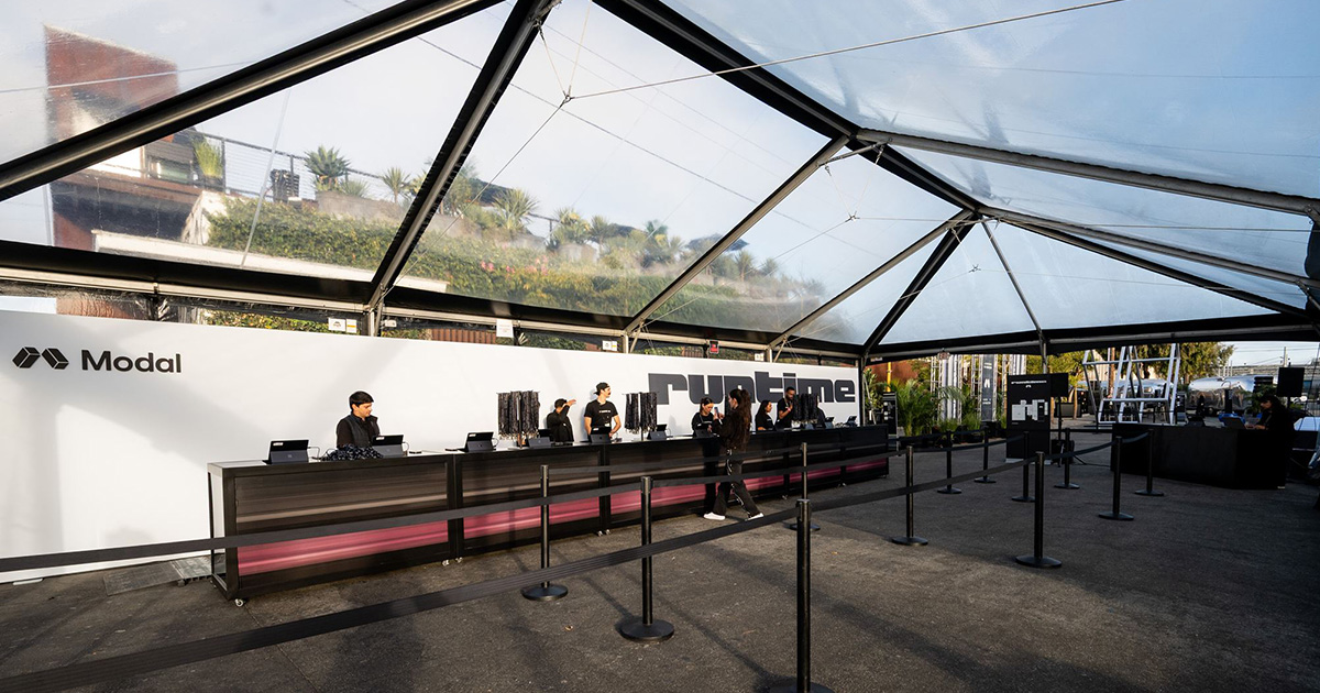 Conference Street Activations at Modal Runtime